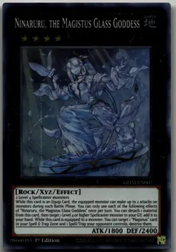 Ninaruru, the Magistus Glass Goddess Super Rare Genesis Impact GEIM-EN007 LP - Image 1