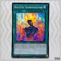 Red-Eyes Transmigration - DRL2-EN017 - Super Rare 1st Edition Yugioh - Image 1
