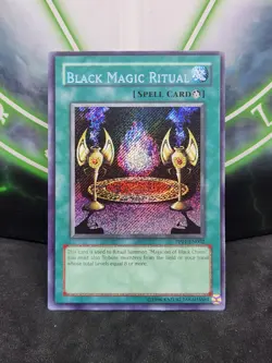 Yugioh Black Magic Ritual PP01-EN002 Secret Rare NM - Image 1