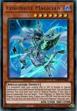 Yugioh Chronicle Magician GFP2-EN045 1st Edition Ultra Rare NM - Image 1