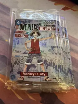 Monkey.D.Luffy (055) (College Basketball US Voyage) P-055 One Piece Promotion... - Image 1