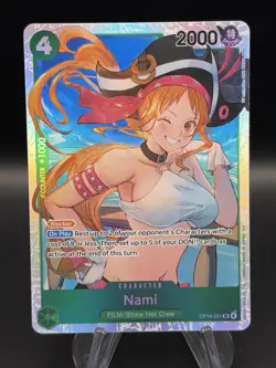 Nami OP14-031 (SR) The Azure Sea’s Seven One Piece TCG English - Image 1