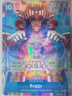 One Piece TCG - Foil Buggy OP09-051 R ALT ART - Emperors In The New World - Image 1