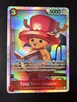 Tony Tony.Chopper OP08-007 - One Piece TCG - SR Near-Mint Super Rare English - Image 1