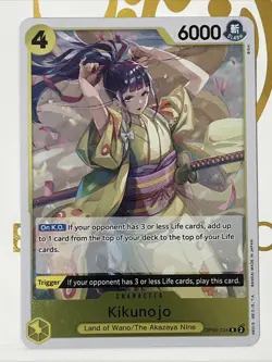 One Piece TCG Kikunojo OP06-104 - Wings of the Captain - Image 1