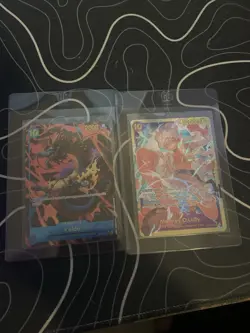 One Piece Card Game LUFFY And KAIDO Bundle NM - Image 1