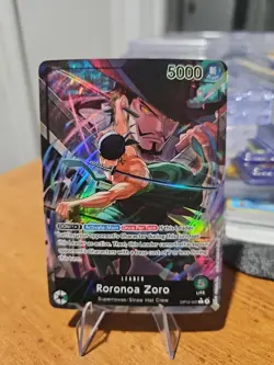 Roronoa Zoro Alternate Art OP12-020 - Image 1