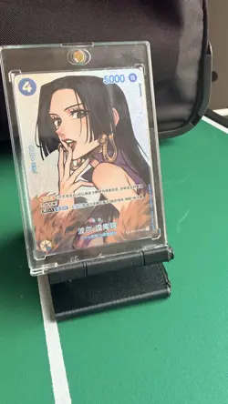 One Piece TCG Card Game Chinese Boa Hancock OP01-078 SP Kingdoms of Intrigue NM - Image 3