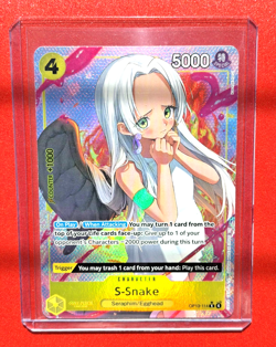 S-Snake (Alt Art) OP13-114 R Carrying on His Will - ONE PIECE Card Game ENGLISH - Image 1