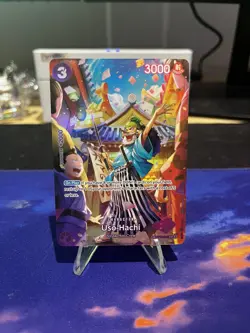 One Piece Uso-Hachi ST18-001 | OP10 Royal Blood | Special Rare | NM/M | English - Image 1
