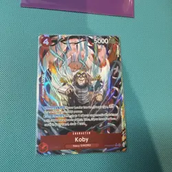ONE PIECE TCG - KOBY - PRB02-001 - ALT ART RARE ENG PREMIUM BOOSTER 2 PRB02 - Image 1