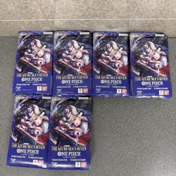 One Piece TCG The Azure Sea’s Seven OP-14 Sleeved Booster Pack Lot Of 40 Sealed - Image 3