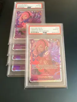 2024 One Piece VINSMOKE REIJU SR #069 PSA 10 Gem Mint! QTY Available - Image 1