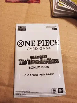 One Piece Card Game The Three Brothers Ultra Deck ST-13 English New OPENED - Image 4