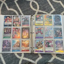 One Piece Lot Binder Collection! 475 Cards! - Image 3
