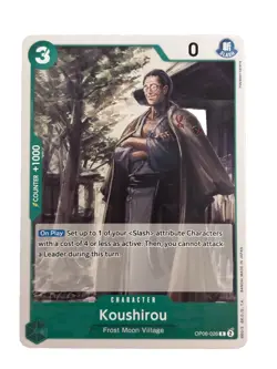 New: One Piece CCG Koushirou OP06-026 Wings of the Captain Regular Common - Image 1