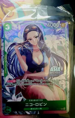 🔥 Nico Robin P-111 V2 ONE PIECE CARD GAME Tin Set Vol.2 - Exclusive Promo +Tin - Image 4