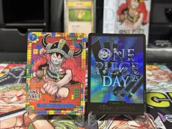 [White Dot] Monkey D. Luffy P-110 & Don!! Card Promo ONE PIECE DAY 25 - Image 1