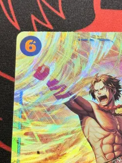One Piece OP13-119 Portgas.D.Ace SEC OP13 Carrying on His Will English Near Mint - Image 3
