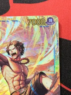 One Piece OP13-119 Portgas.D.Ace SEC OP13 Carrying on His Will English Near Mint - Image 4