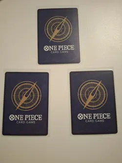 3rd Anniversary Pre Release Winner Cards Luffy, Sabo, & Ace | One Piece TCG - Image 2