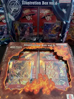 One Piece Illustration Box Vol 5 and Vol 6 Lot Brand New Sealed - Image 1