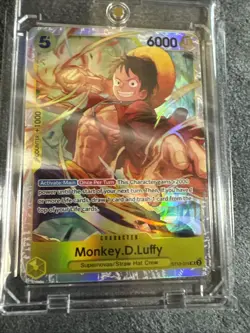Monkey.D.Luffy ST13-015 - One Piece TCG - SR Foil Near-Mint Free Shipping 🎄☘ - Image 1