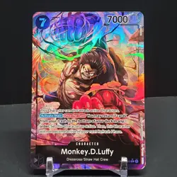 Monkey.D.Luffy Alternate Art OP04-090 Kingdoms Of Intrigue SR One Piece NM TCG - Image 2