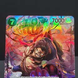 Monkey.D.Luffy Alternate Art OP04-090 Kingdoms Of Intrigue SR One Piece NM TCG - Image 3