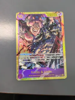 Kaido & Lin Lin | SEC | OP08-119 | Two Legends | One Piece TCG English - Image 1