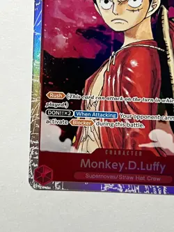 One Piece Monkey D Luffy #ST01-012 Super Rare Starter Deck 1: Straw Hat Crew - Image 4
