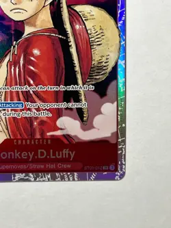 One Piece Monkey D Luffy #ST01-012 Super Rare Starter Deck 1: Straw Hat Crew - Image 5