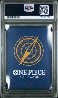 2024 ONE PIECE ULTRA DECK ST13-THE THREE BROTHERS #014 MONKEY D. LUFFY PSA 10 - Image 2