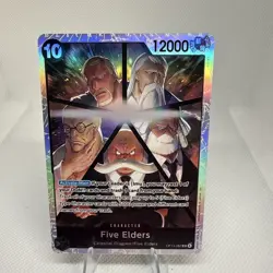 Five Elders OP13-082 Carrying On His Will SR One Piece TCG - Image 1