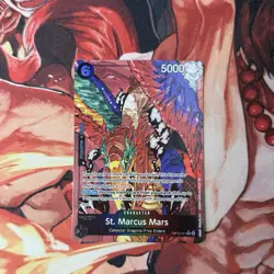 St Marcus Mars OP13-091 R Alt Art Carrying On His Will ENGLISH One Piece CCG - Image 1