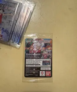 Bandai Namco One Piece Card Game US Voyage Monkey D. Luffy Holo Lot of 8 - Image 2