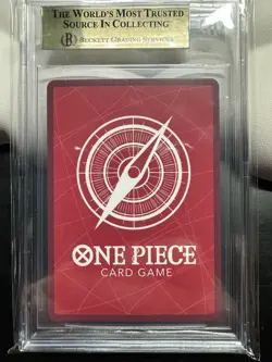 🔥2025 One Piece LA Dodgers Giveaway Monkey.D.Luffy Promo Leader BGS 9.5 🔥 - Image 2