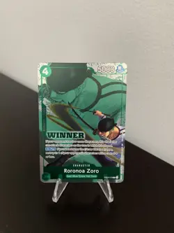 Roronoa Zoro (Winner Pack 2025 Vol. 3) EB02-019 One Piece Promotion Cards Foil - Image 1