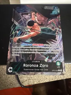 Roronoa Zoro (020) (Alternate Art) OP12-020 Legacy of the Master Foil - Image 1
