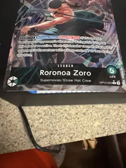 Roronoa Zoro (020) (Alternate Art) OP12-020 Legacy of the Master Foil - Image 3