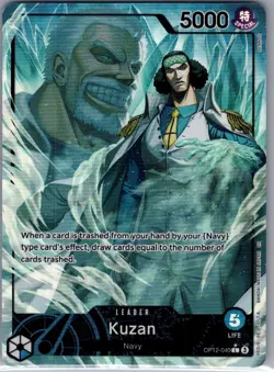 Kuzan (Alt Art) OP12-040 English Legacy of the Master - One Piece - NM - Image 1