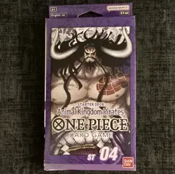 One Piece ST 04 | Animal Kingdom Pirates | English Starter Deck CCG - Image 1