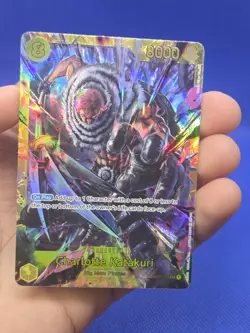 One Piece Premium Booster PRB-01 Charlotte Katakuri OP03-123 SEC Secret Reprint - Image 2