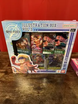 One Piece TCG Illustration Box Vol 3 & 4 Factory Sealed New SHIPS FREE! - Image 2