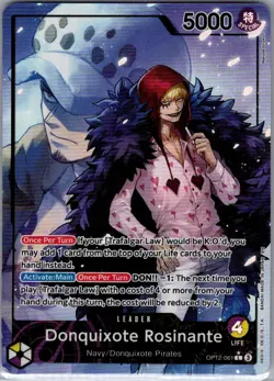 Donquixote Rosinante (Alt Art) OP12-061 English Legacy of Master - One Piece NM - Image 1