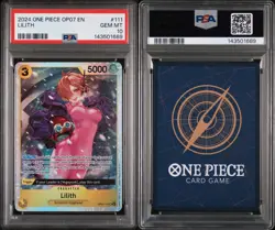 One Piece Lilith OP07-111 SR English Edition PSA 10 243 - Image 1