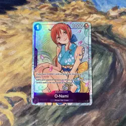 One Piece TCG O-Nami Illustration Box Vol.1 OP05-062 Promo English Near Mint - Image 1