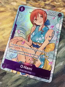 One Piece TCG O-Nami Illustration Box Vol.1 OP05-062 Promo English Near Mint - Image 4