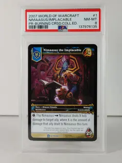 Nimaasus the Implacable - Burning Crusade Promo - 1/3 - Foil - PSA 8 - Image 1