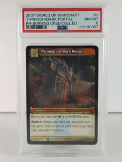 Through the Dark Portal - Burning Crusade Promo - 3/3 - Foil - PSA 8 - Image 1